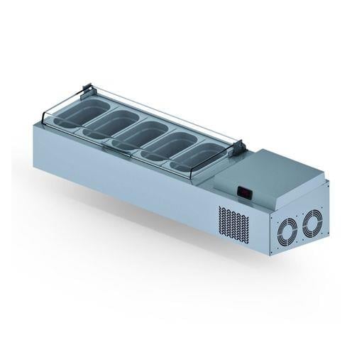 Iceinox Set Üstü Saladbar Pleksi Kapak GN 1/4-150: 5 Adet 