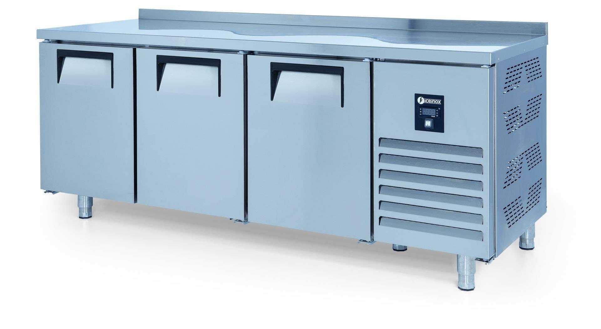 Iceinox Tezgah Tip Patiseri Buzdolabı 3 Kapılı 600 Lt