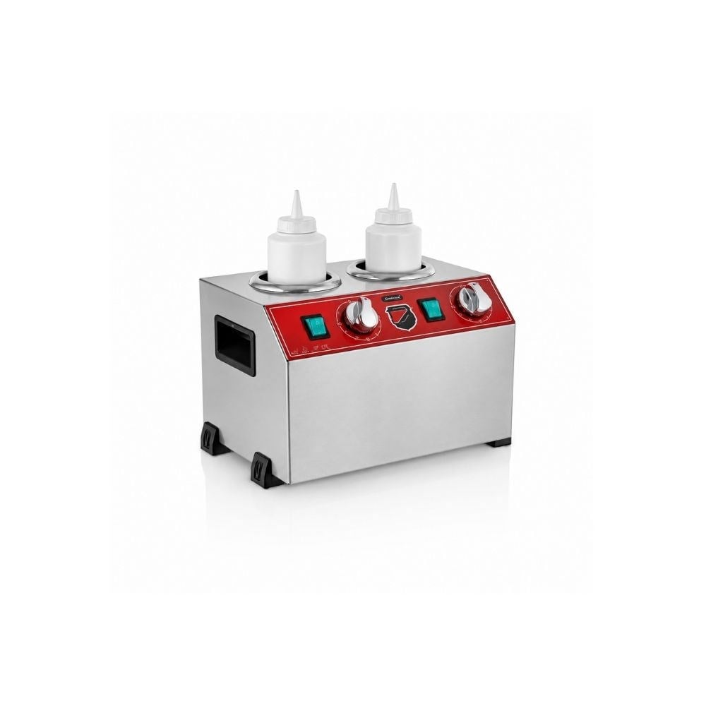 Silverinox Elektrikli 2li Isıtıcılı Sosluk