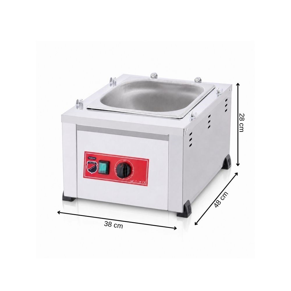 Silverinox Elektrikli Set Üstü Tekli Benmari