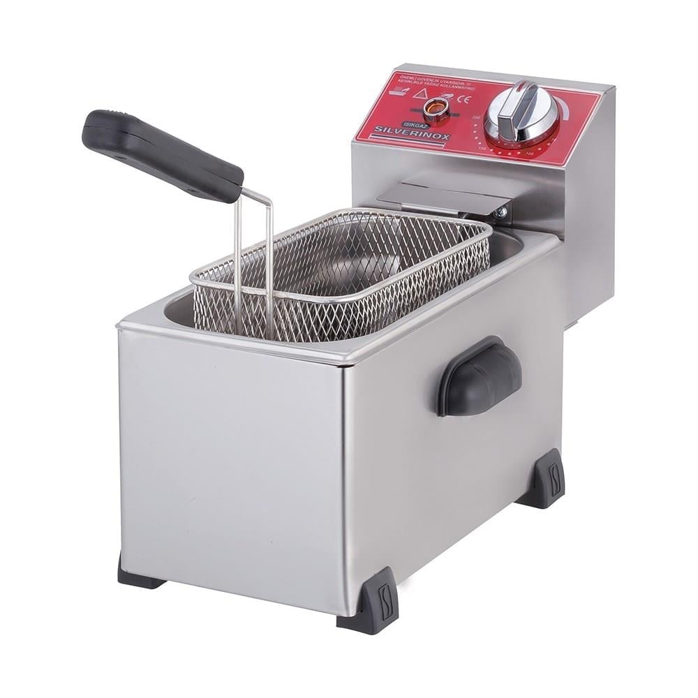 Işıkgaz Silverinox Endüstriyel 2000 W Tekli 3 Litre Elektrikli Fritöz