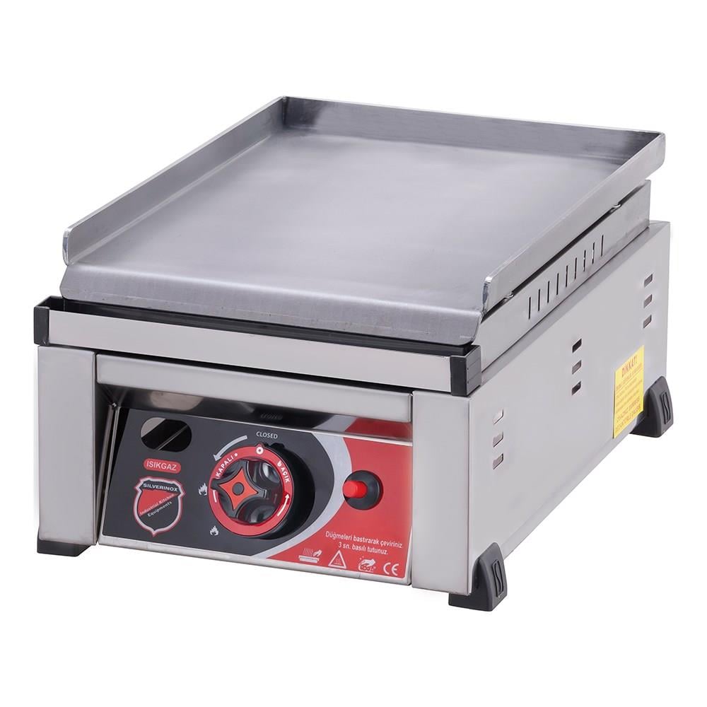 Işıkgaz Silverinox Endüstriyel 30 Luk Lpg Tüplü 30 Cm Pleyt Izgara