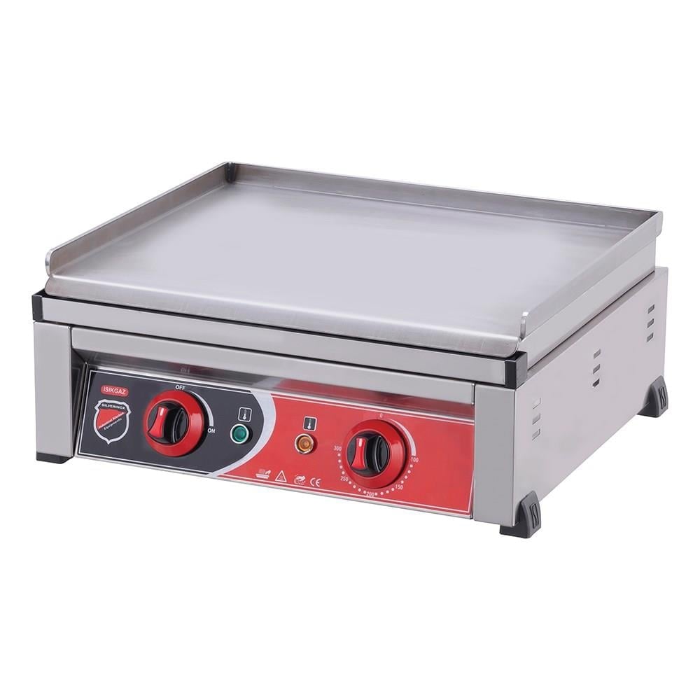 Işıkgaz Silverinox Endüstriyel 50 Lik Elektrikli 50 Cm Pleyt Izgara