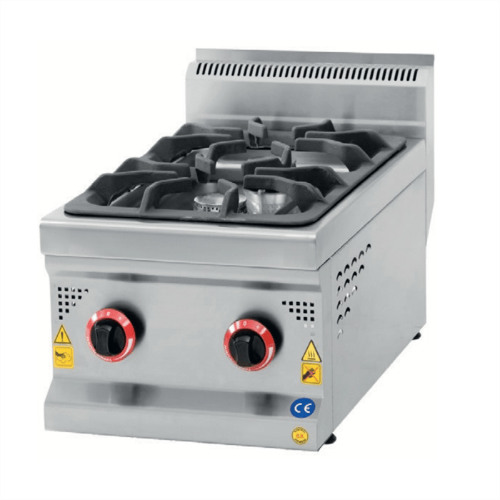 CSA Karacasan 900 Seri Set Üstü 40 cm 2 Gözlü Doğalgazlı Ocak