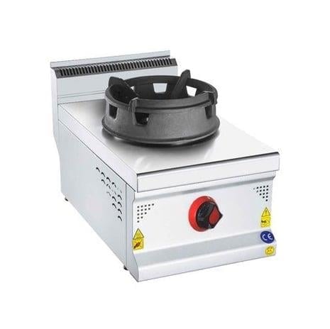 CSA Karacasan 900 Seri Set Üstü 40 cm Tek Gözlü Tüplü Wok Ocak