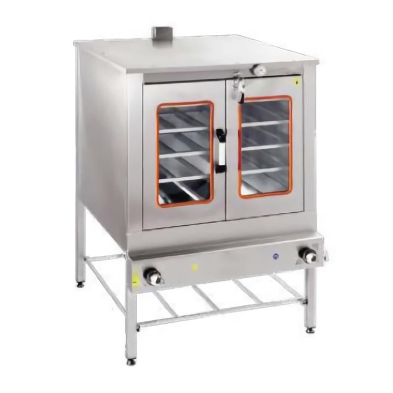 Karacasan Endüstriyel Çift Kapılı 80 Cm Lpg Tüplü Pasta Börek Fırını