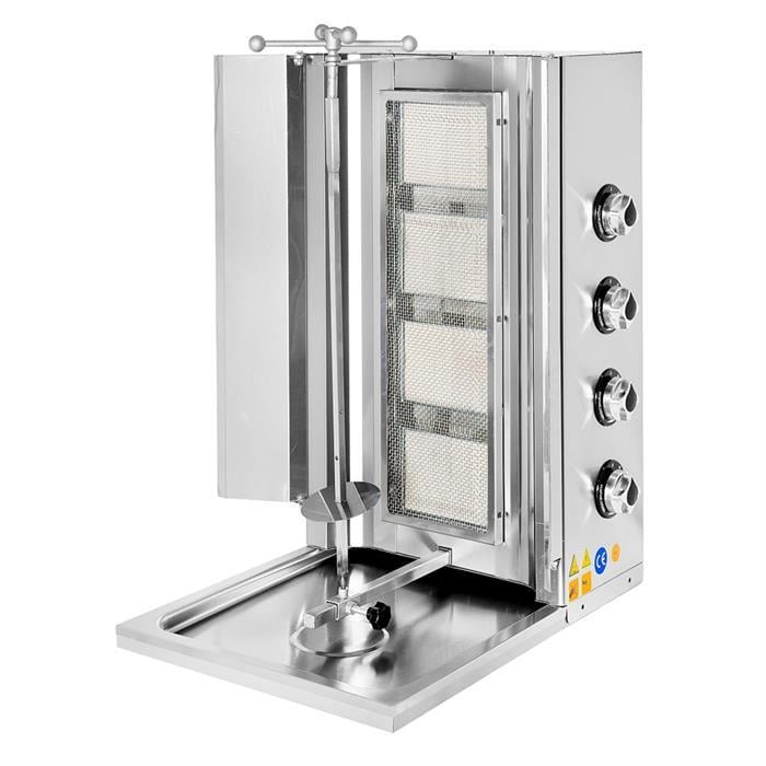 CSA Karacasan Doğalgazlı 4 Radyanlı Döner Ocağı Makinesi
