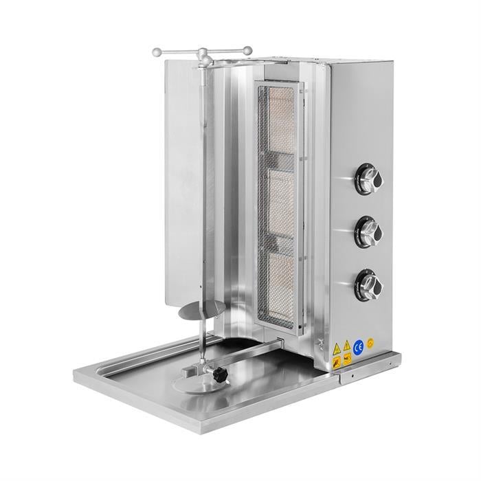 CSA Karacasan Tüplü 3 Radyanlı Döner Ocağı Makinesi