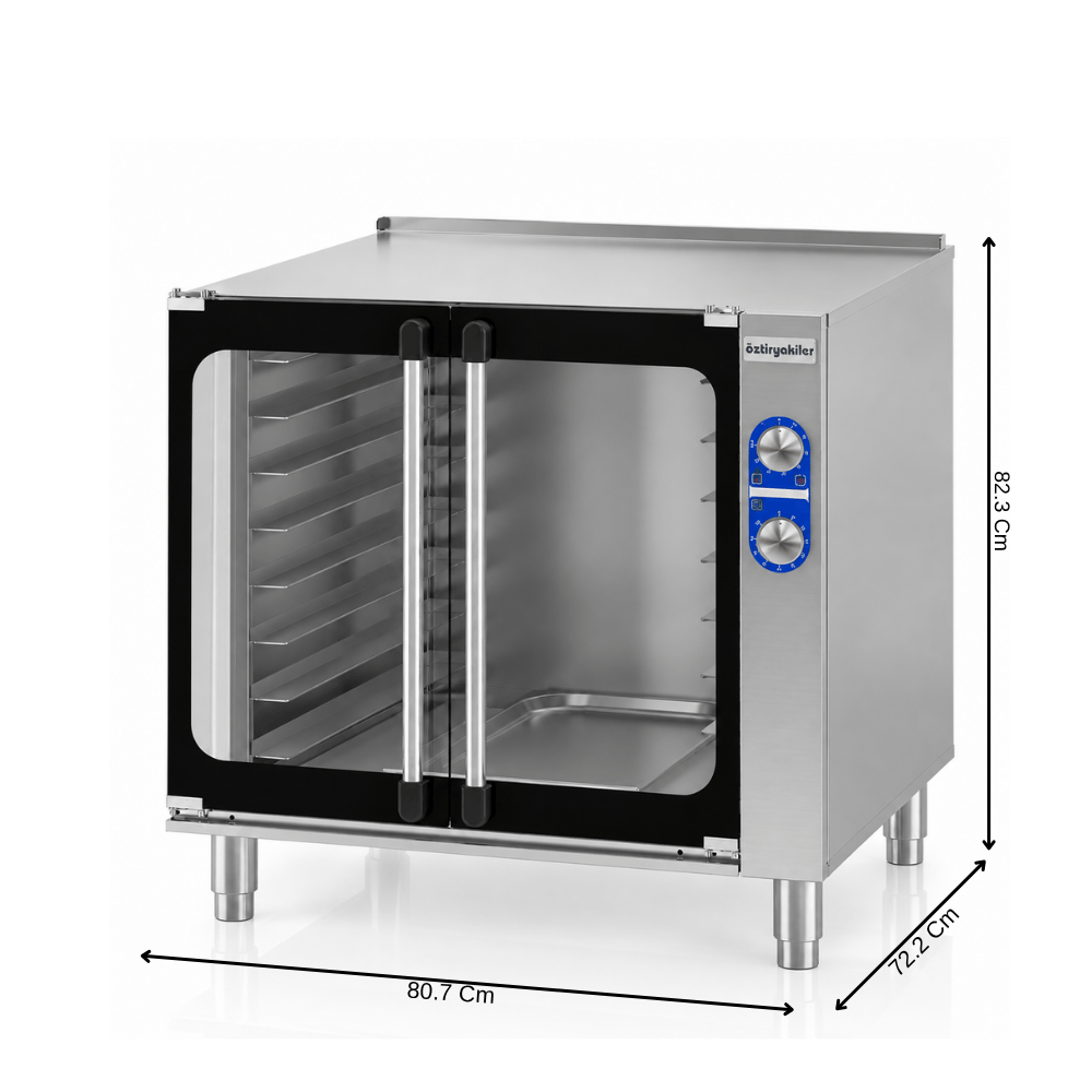 Öztiryakiler Mayalandırma Kabini 40x60 - 8 Tepsi Raylı 220V