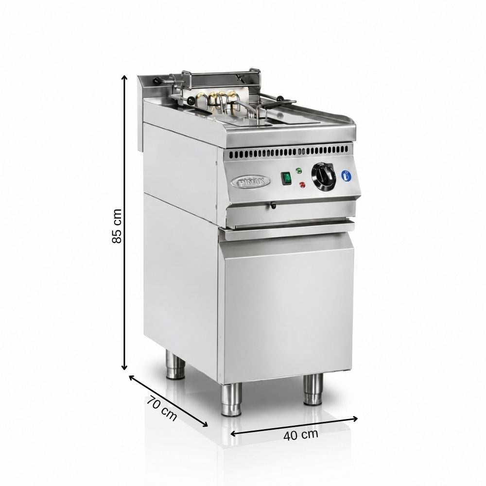 Pimak Elektrikli Fritöz 700 seri 12 LT DOLAPLI 40 x 70 x 85 (cm)