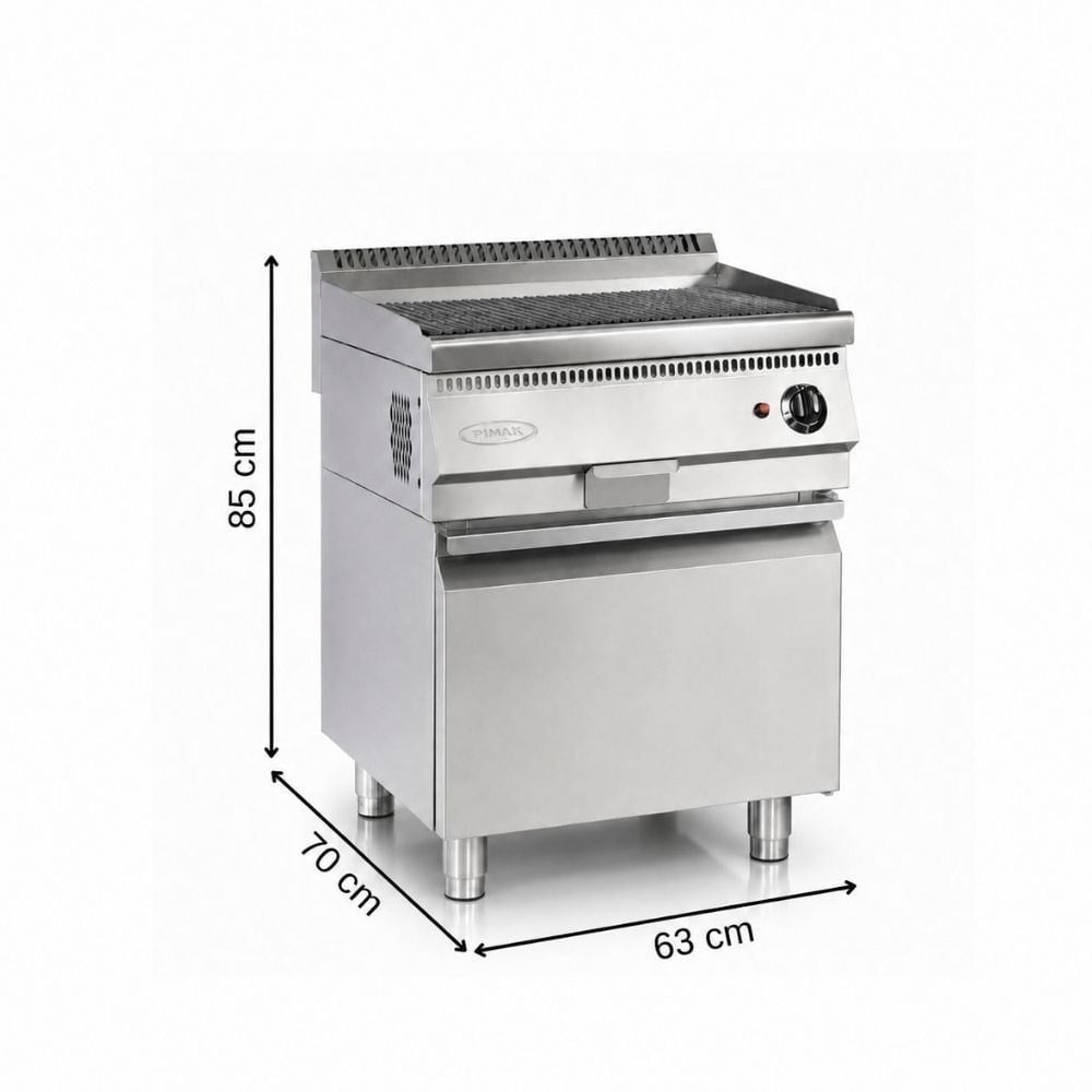 Pimak Lavtaşlı Izgara 60 cm Doğalgazlı 700 Seri 60 x 70 x 85 (cm)