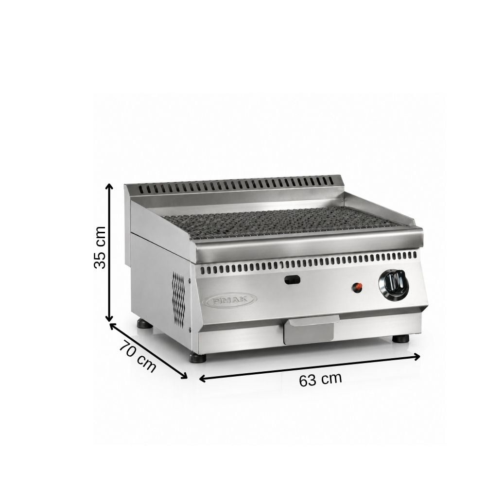 Pimak Lavtaşlı Izgara 700 Seri Tüplü 60 x 70 x 35 (cm)