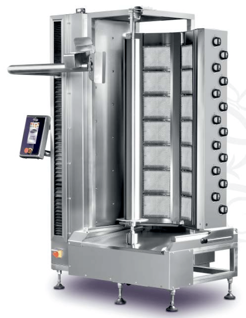 Pimak Robot Döner Makinaları 7+7 Radyanlı Doğalgazlı 370 Kg