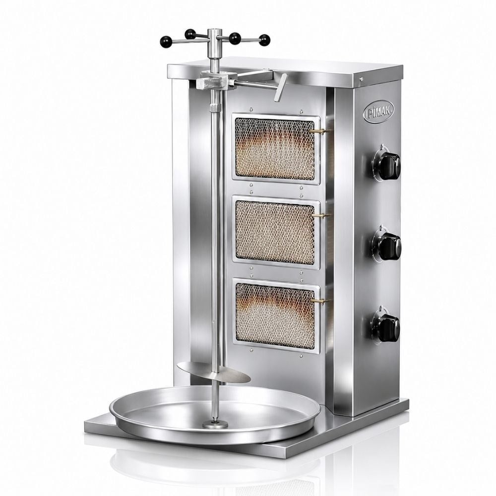 Pimak Tüplü Döner Makinesi 3 Radyan