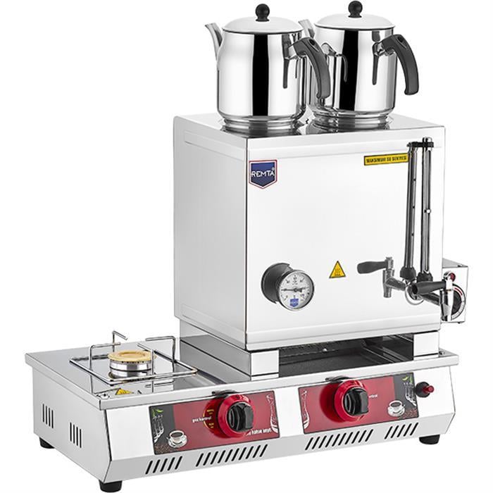 Remta 40 Model 2 Demlikli Doğalgazlı (CE) + Elektrikli Çay Ocakğı 29 lt