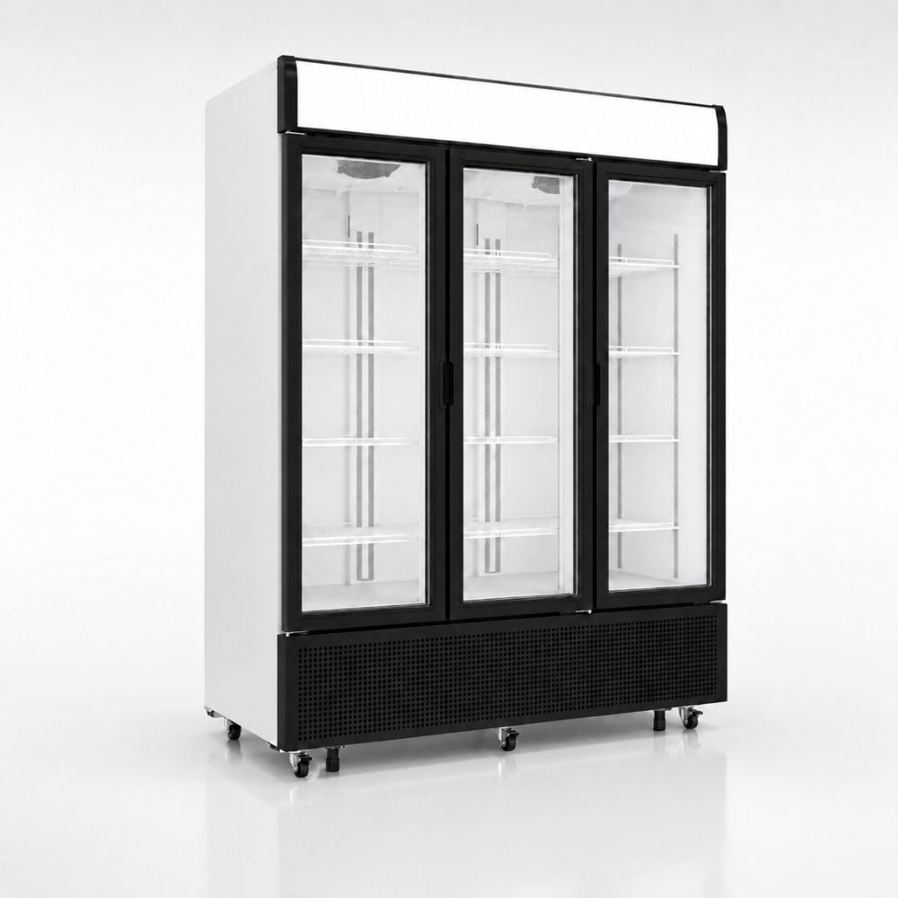 Şenocak S-1600 THD 3D Üç Kapılı Kanopili Şişe Soğutucu Dolap 220V