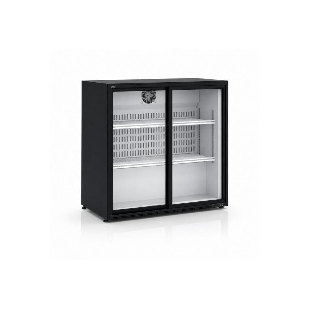 Şenocak S220 BB DD Çift Kapılı Sürgü Camlı Back Bar Şişe Soğutucu 220V