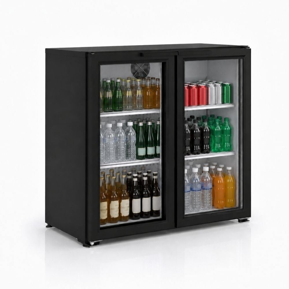 Şenocak S220 BB TD Çift Kapılı Menteşeli Back Bar Şişe Soğutucu 220V