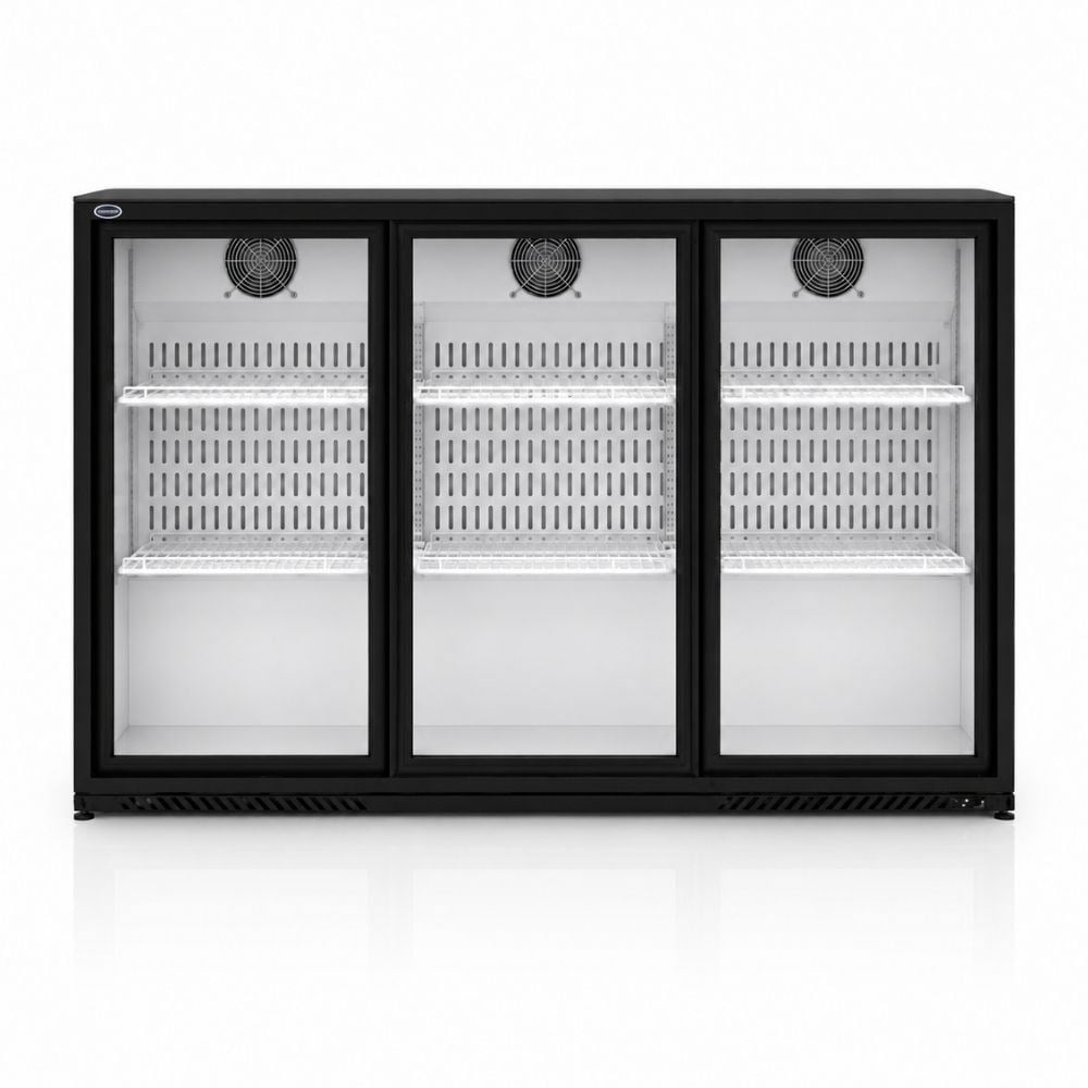Şenocak S340 BB DD 3 Kapılı Menteşeli Back Bar Şişe Soğutucu 220V