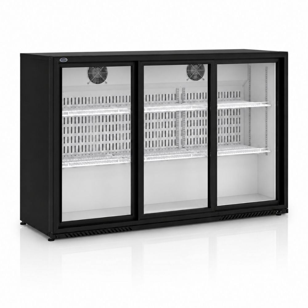 Şenocak S340 BB DD 3 Kapılı Menteşeli Back Bar Şişe Soğutucu 220V
