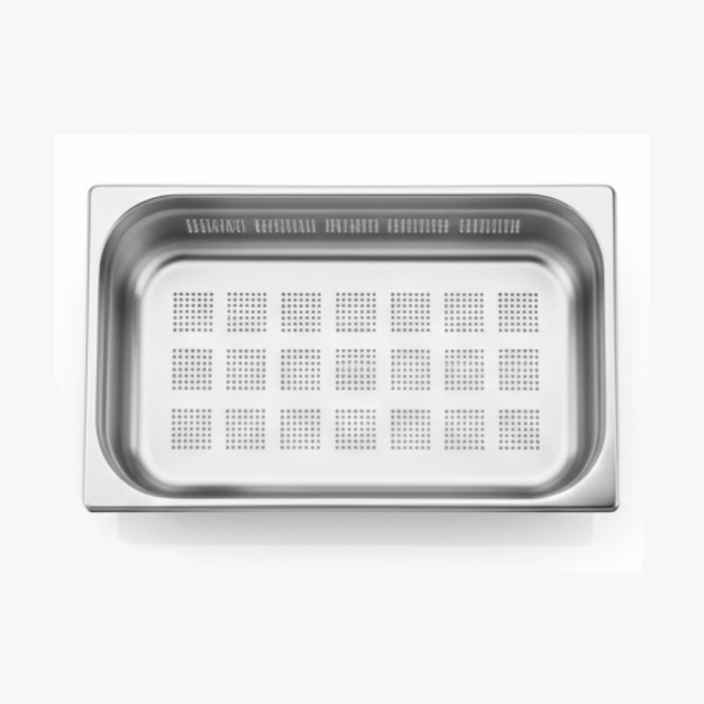 ÜRET Delikli Gastronom Küvet GN 1/1 65 mm 9 lt