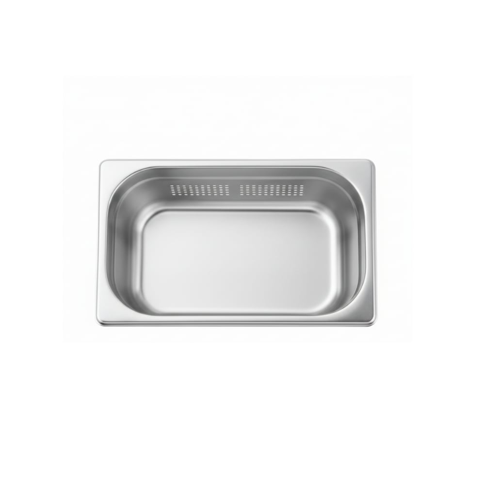 ÜRET Delikli Gastronom Küvet GN 1/4 20 mm 0,5 lt