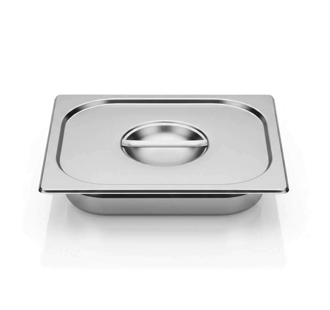 ÜRET Silikon Contalı Gastronom Küvet Kapağı GN 1/1 (53 × 32,5 cm)