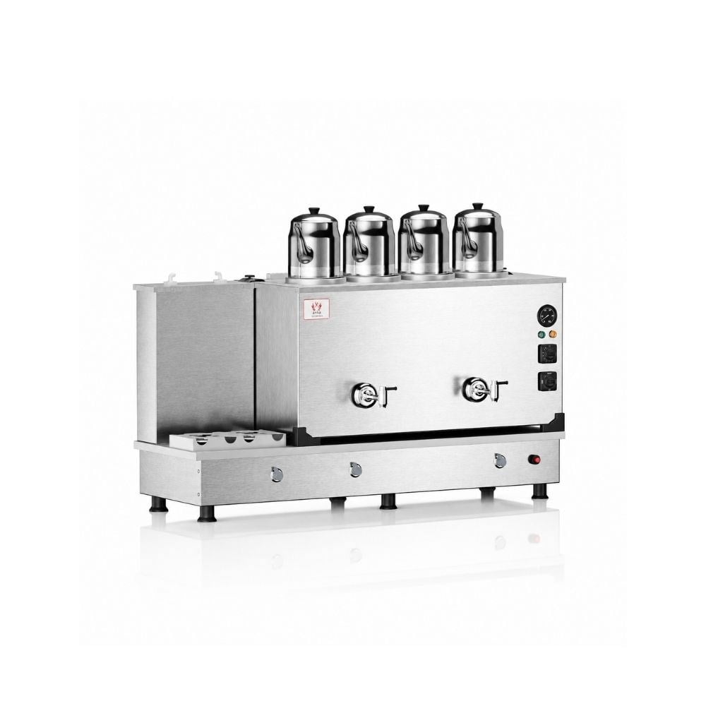 ankaAnka Doğalgazlı İnox Turbo 4 Demlik 40 Litre Çay Makinesi 220VITF04