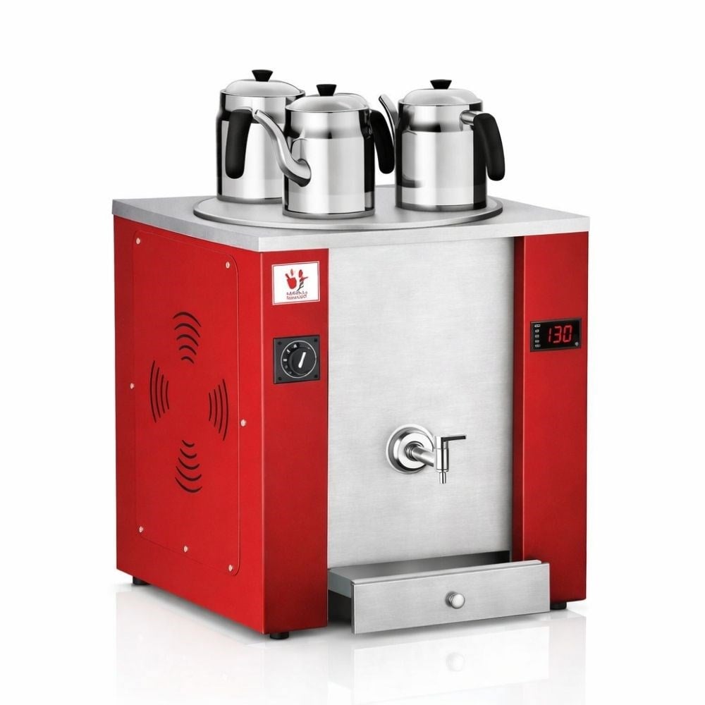ankaAnka Pro Exper 25 Litre Krımızı Profesyonel Çay Makinesi - PXE-G3PXE-G3-K