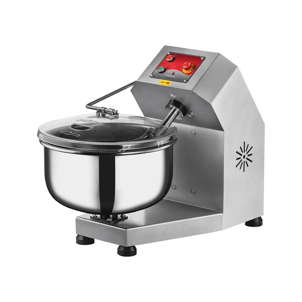 Çağdaş Endüstriyel Kapaklı Model 25 kg Hamur Yoğurma Makinesi 220V