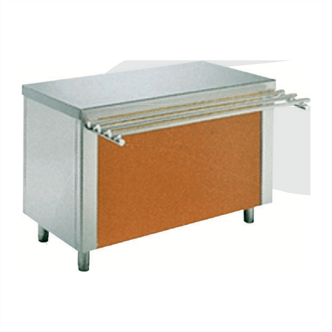 CSA İnox Karacasan Endüstriyel Servis Benmarisi Nötr Tezgahlı