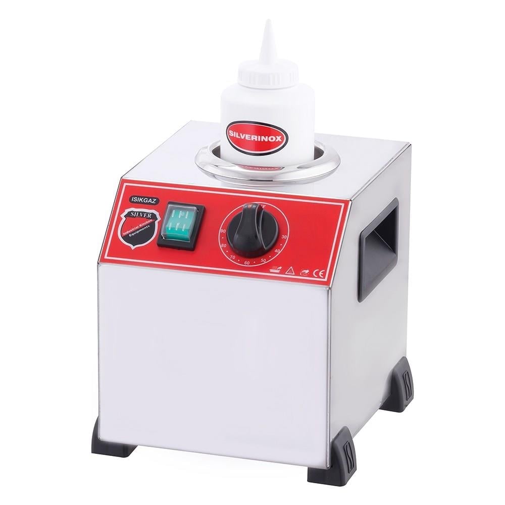 Işıkgaz Silverinox Elektrikli Tekli Şişe Sosluk Isıtıcı - 1 Li