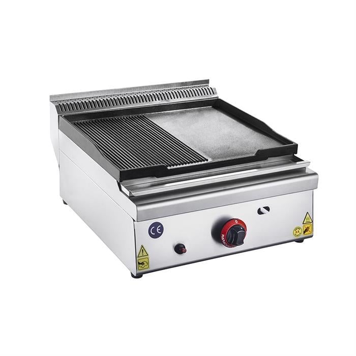 Karacasan Endüstriyel Snack Seri Lpg Tüplü 50 Cm Döküm Izgara