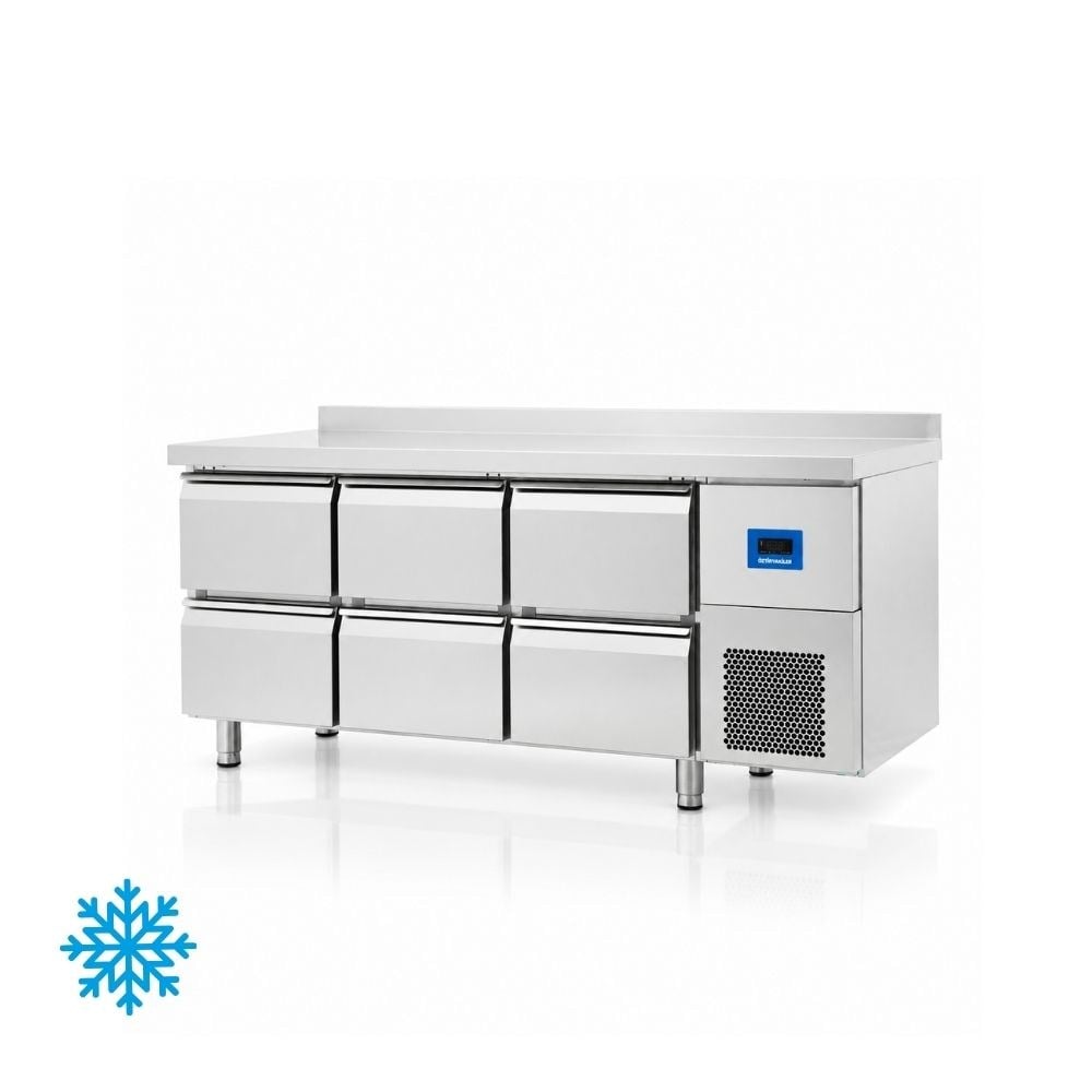 ÖztiryakilerÖztiryakiler TA 360 LMV 6 Çekmece Tezgah Tip Derin Dondurucu 380 Litre79E3.36LMV.02