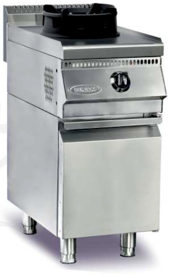 Pimak 700 Seri Dolaplı Çift Doğalgazlı Wok Ocak
