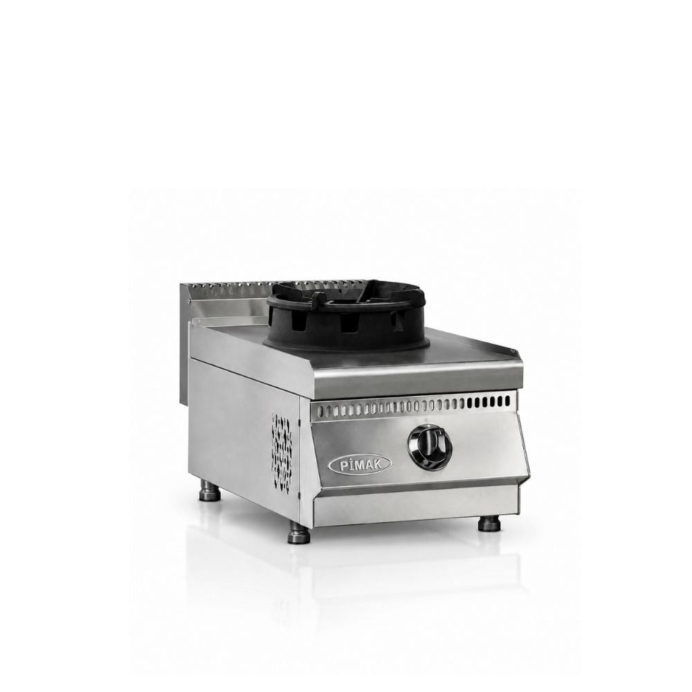 PimakPimak 700 Seri Set Üstü Tekli Tüplü Wok Ocak70SMX-W-G