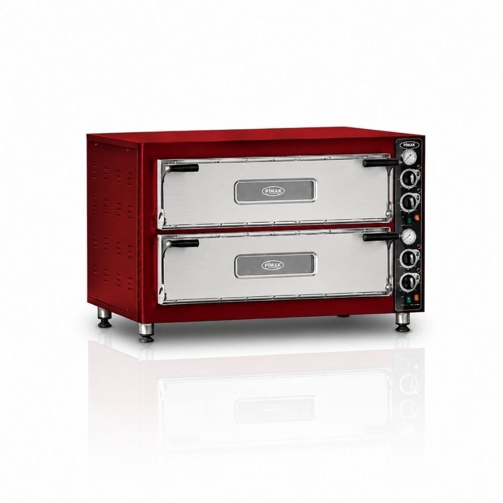PimakPimak Elektrikli Pizza Fırını 4 + 4 Adet 62 x 62 (cm) İç EbatM014-4
