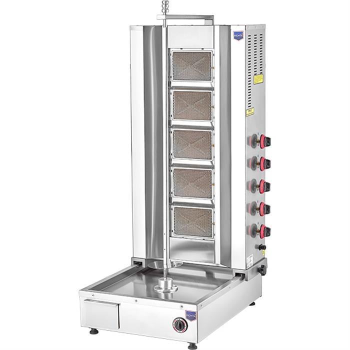 Remta 5 Radyanlı Alttan Motorlu LPG (CE) Döner Ocağı