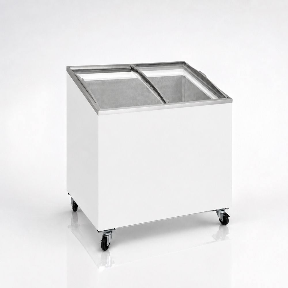 ŞENOCAKŞenocak D-152 DFSG AC Eğik Bombe Camlı Derin Dondurucu 220VD-152 DFSG AC