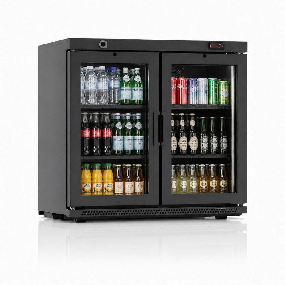 ŞENOCAKŞenocak GC 230 BB Çift Kapılı Bar Altı Şişe Soğutucu 220VGC-230 BB