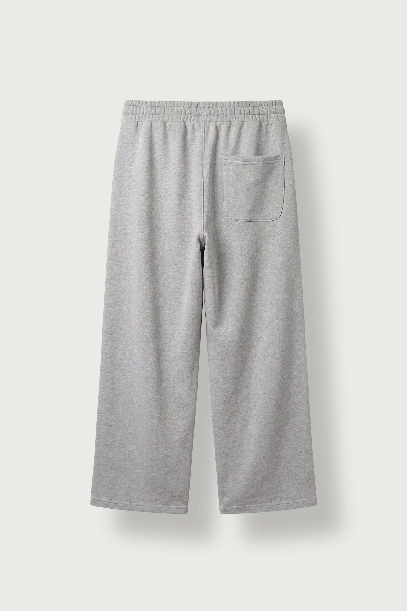 Erkek Baggy Fit Basic Pamuklu Eşofman Altı Gri