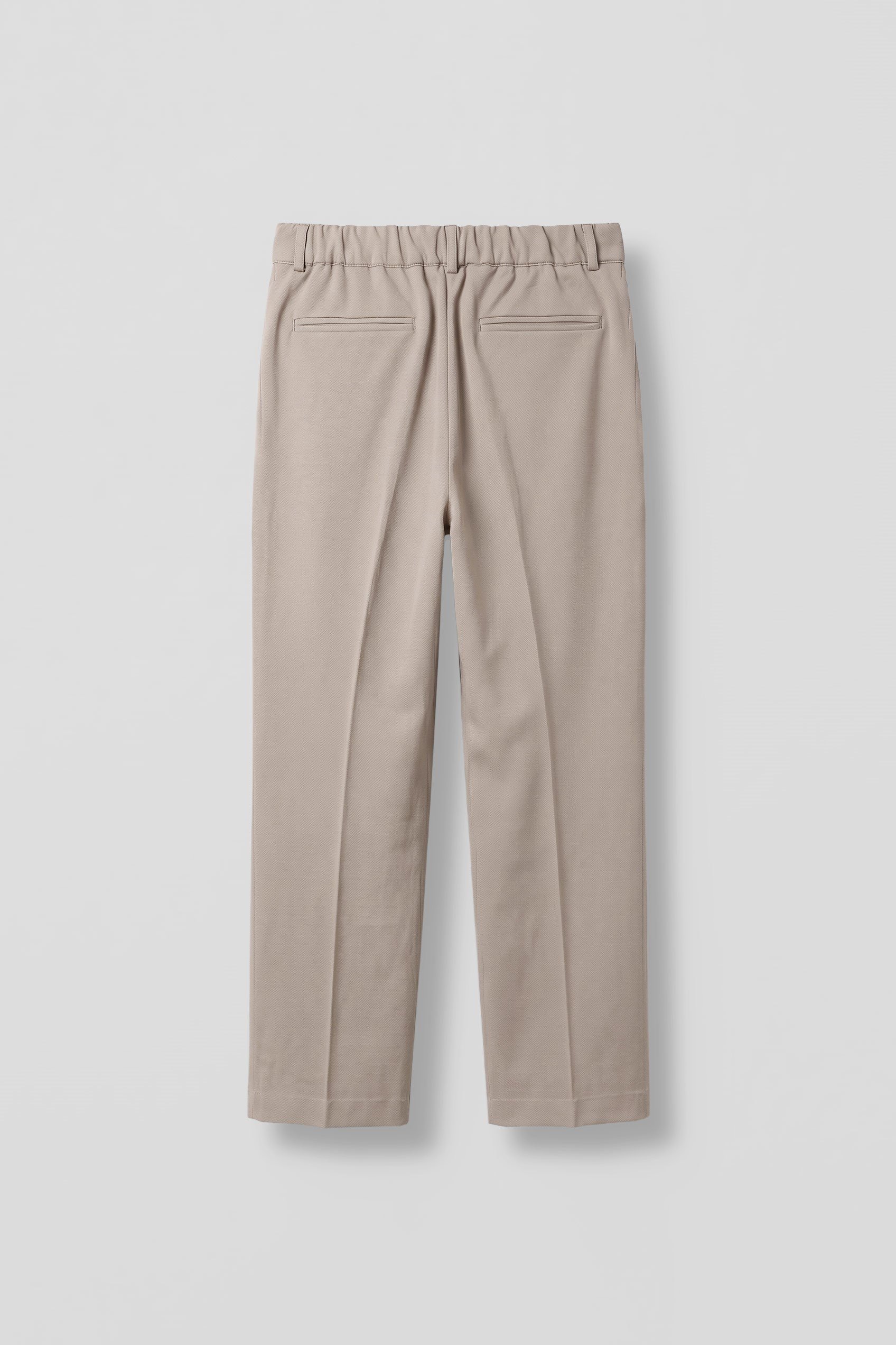 Erkek Baggy Fit Beli Lastikli Rahat Pantolon Bej