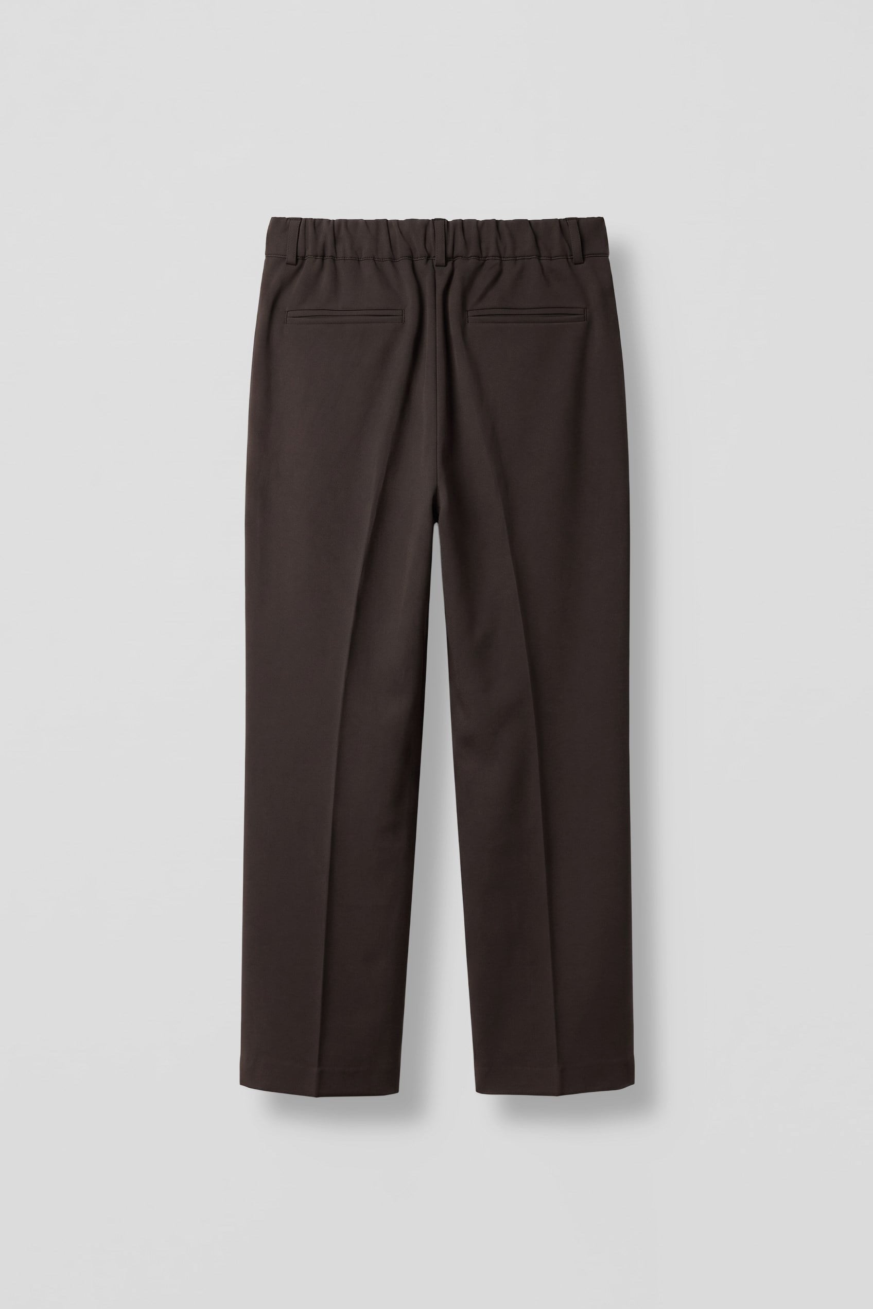 Erkek Baggy Fit Beli Lastikli Rahat Pantolon Kahverengi