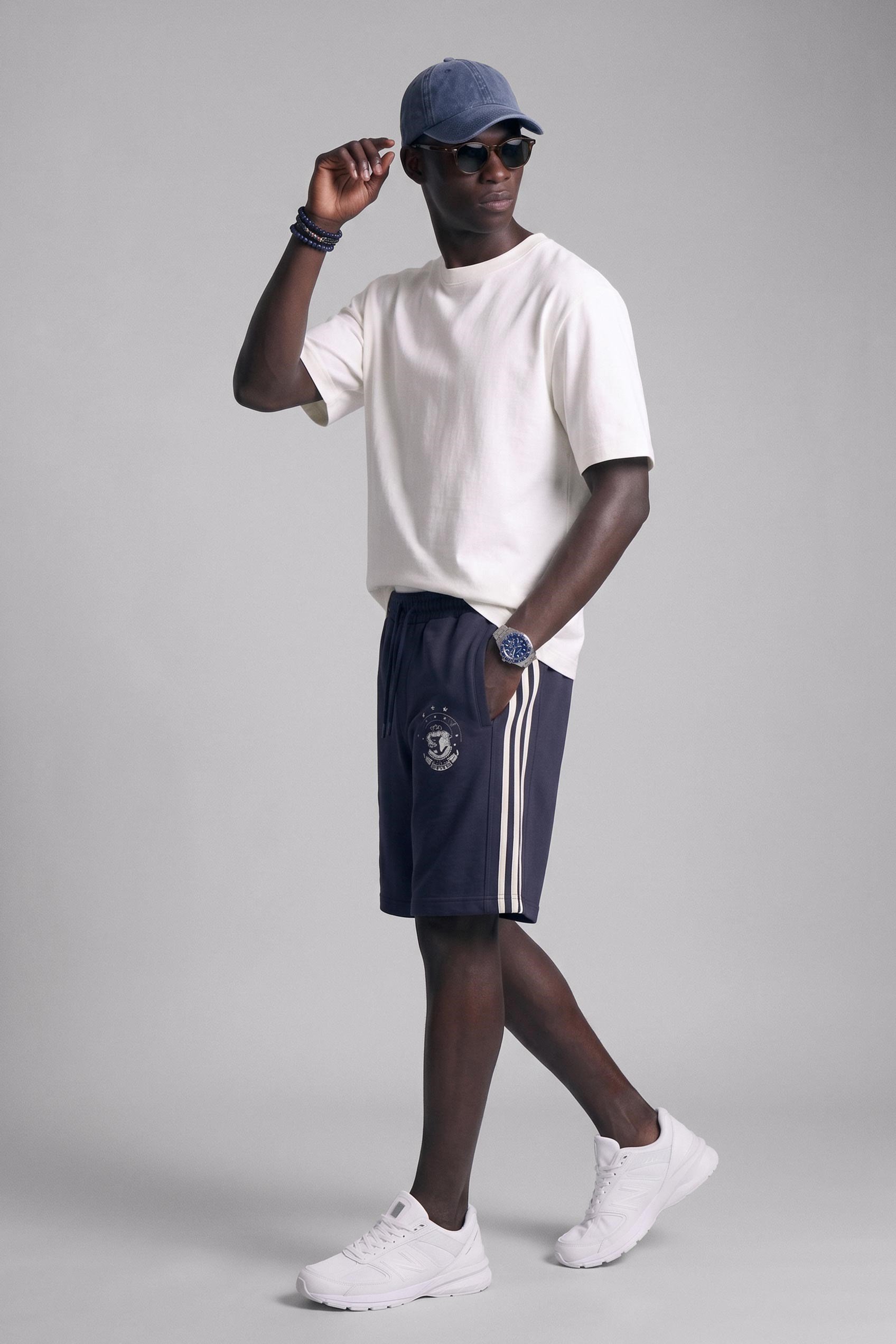 Erkek Oversize Premium Kumaş Gramajlı Basic T-Shirt Beyaz