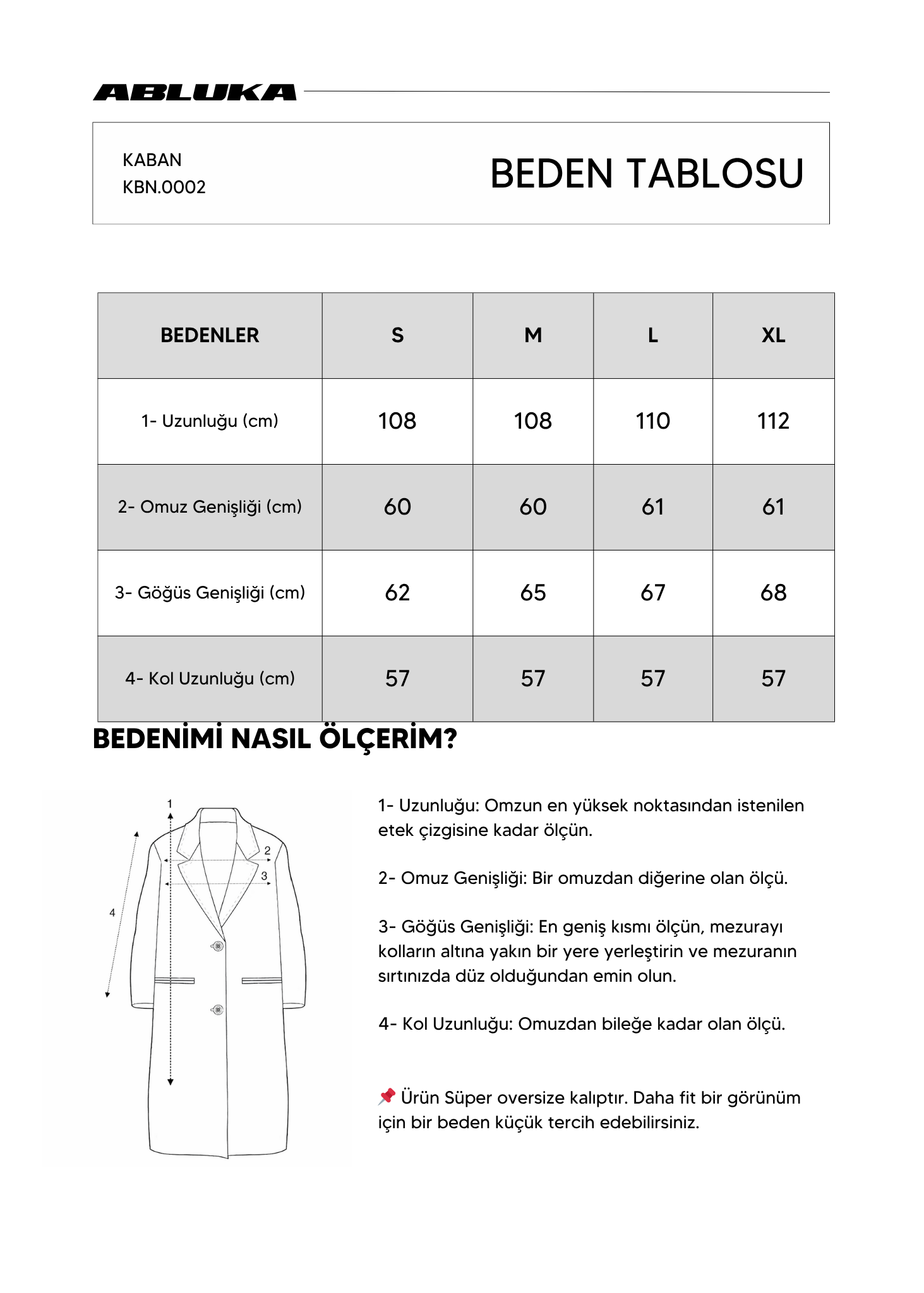 Erkek Oversize Uzun İtalyan Kaşe Kaban Bej