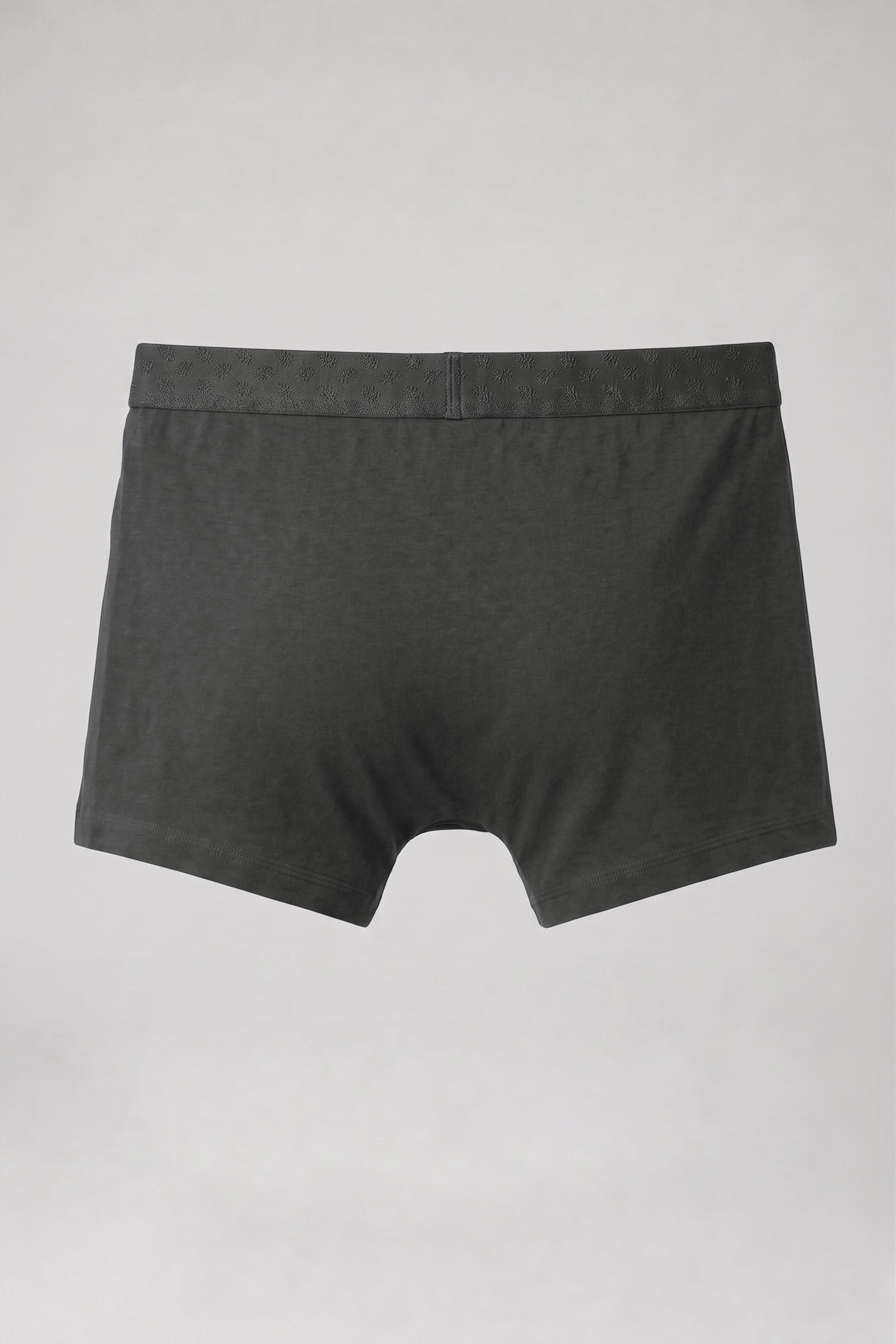 Erkek Pamuklu Modal Lastikli Boxer Füme