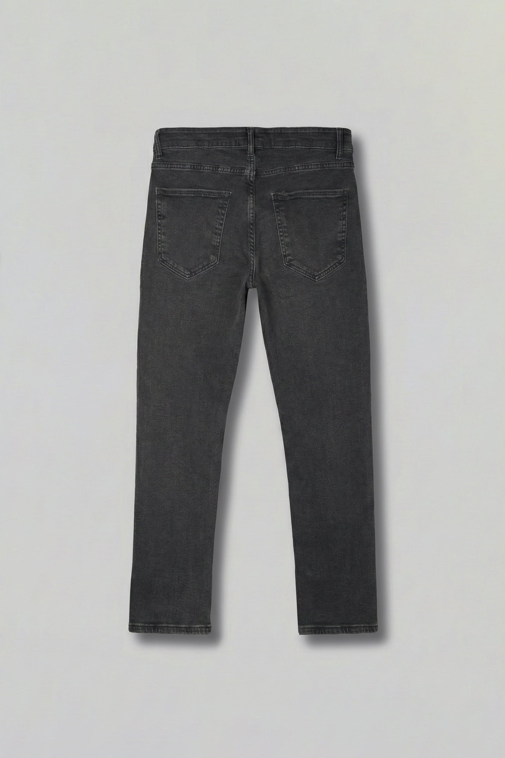 Erkek Regular Fit Basic Pamuklu Jean Pantolon Antrasit