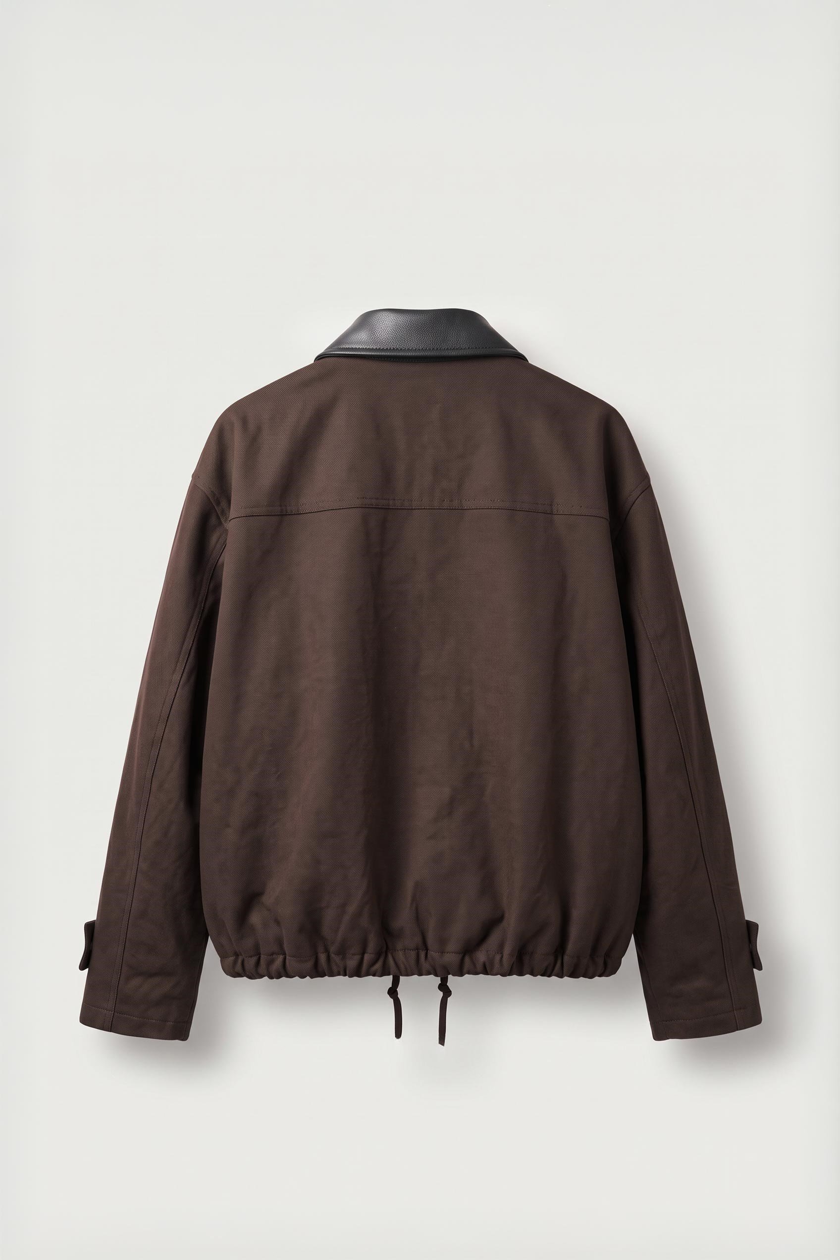 Erkek Relax Fit Gabardin Kumaş Ceket Kahverengi
