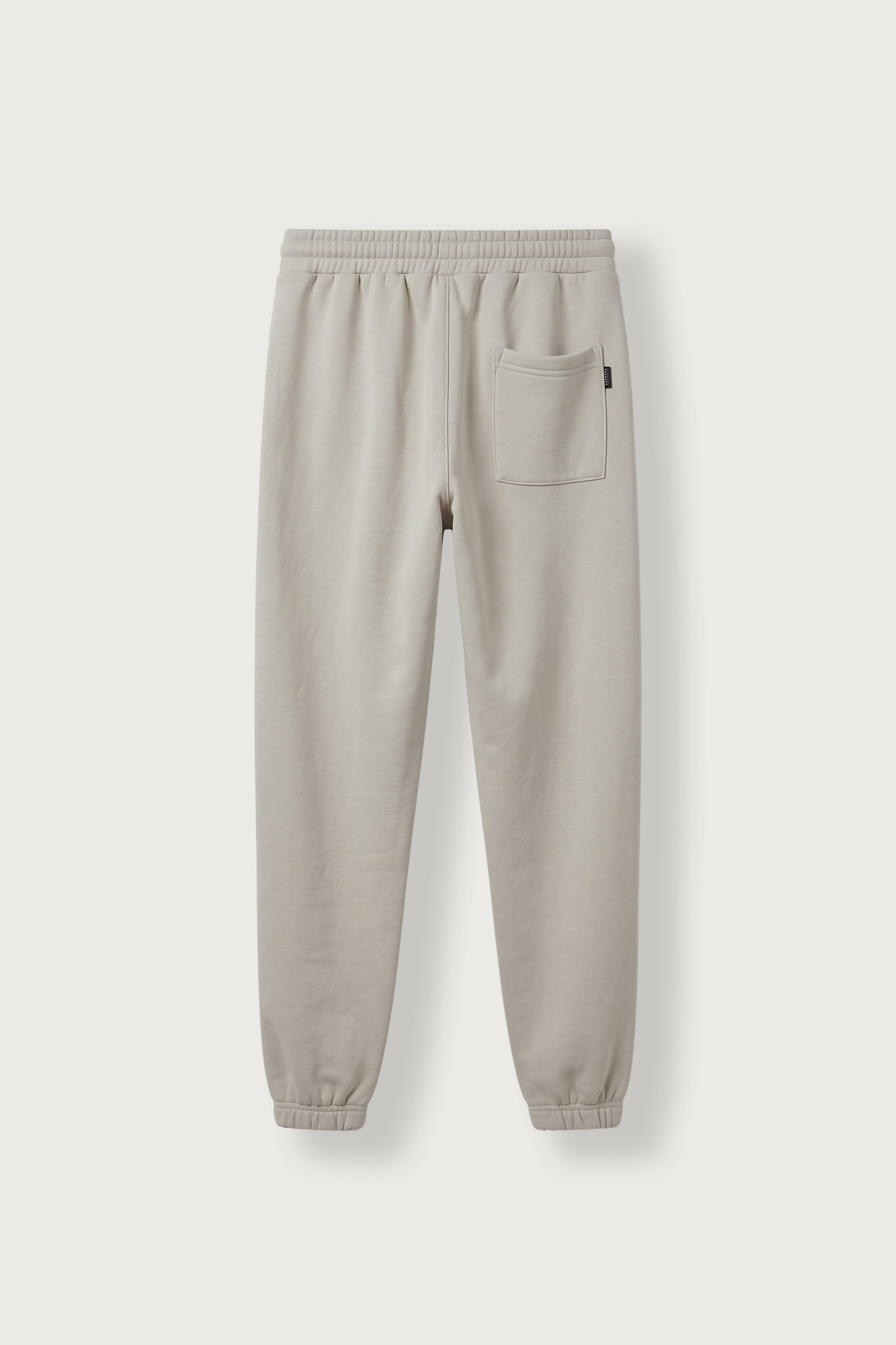 Erkek Slim Fit Şardonlu Pamuklu Eşofman Altı Gri