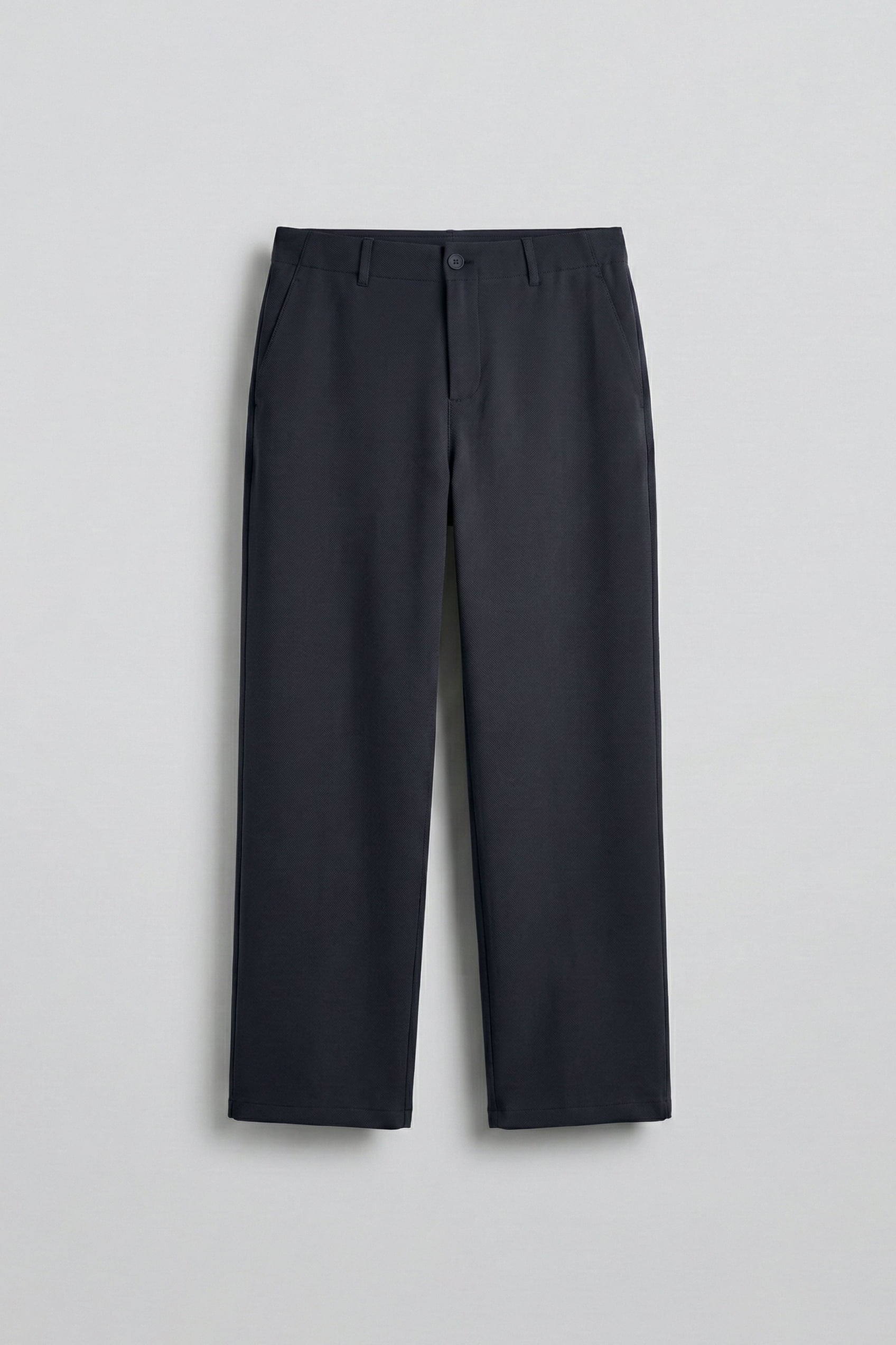 Erkek Smart Casual Bol Paça Relaxed Fit Pantolon Lacivert